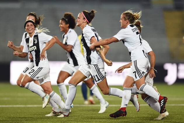 Football, CL, Women, Juventus Turin - Brøndby IF