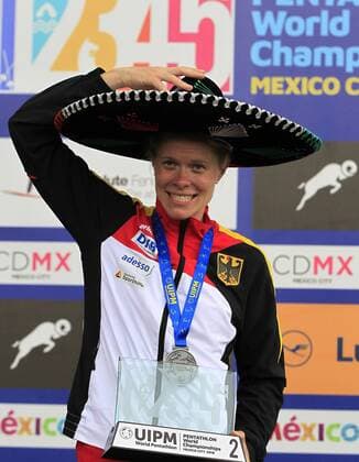 Modern Pentathlon, Annika Schleu wins silver at World Championships in Mexico