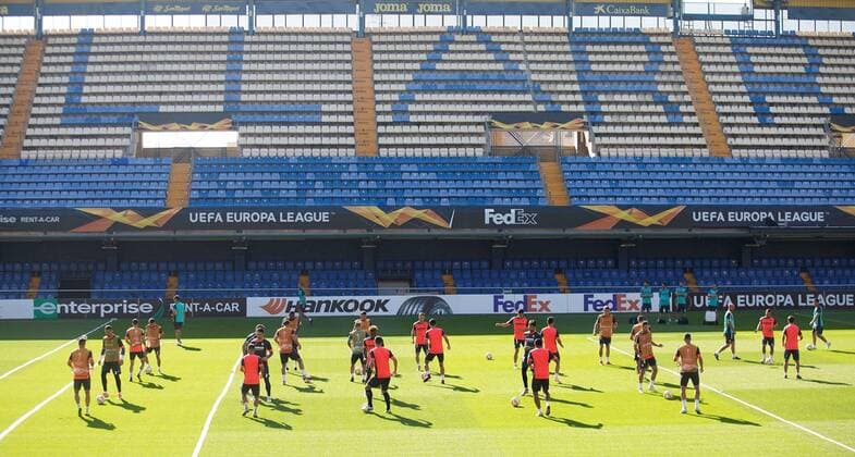 Football, EL, Villarreal FC Training