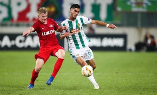 Football, EL, Rapid Vienna - Spartak Moscow