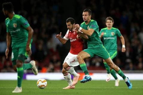 Football, EL, Arsenal FC - Vorskla Poltava