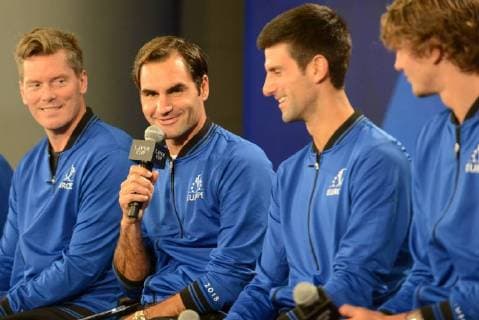 Tennis, Laver Cup in Chicago, Press Event