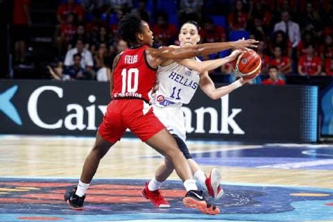Basketball, Women's World Cup, Greece - Canada