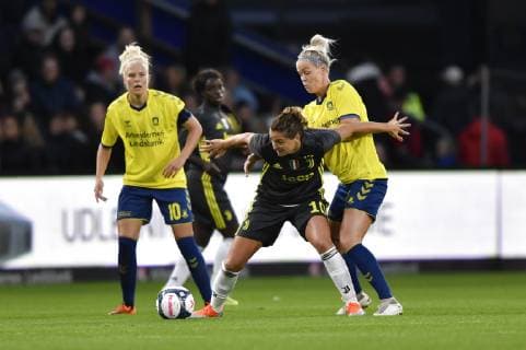 Football, Women, CL, Brøndby IF - Juventus Turin