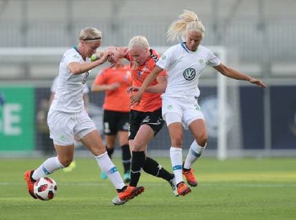 Football, Women, CL, VfL Wolfsburg - Thor KA
