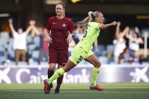 Football, Women, CL, FC Barcelona - BIIK Kazygurt