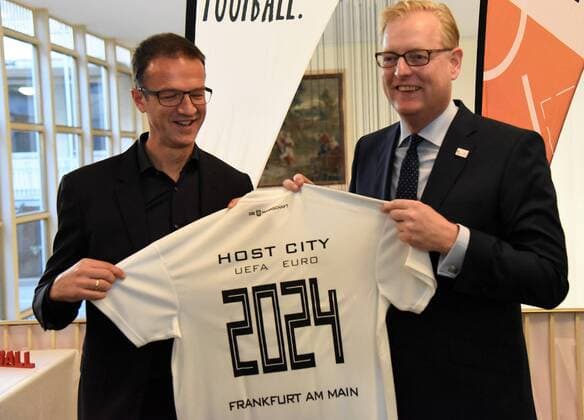 EURO 2024, Frankfurt cheers the award of the European Championship to Germany