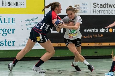 Handball, Women, 2. BL, SG H2Ku Herrenberg Kuties - VfL Waiblingen Tigers