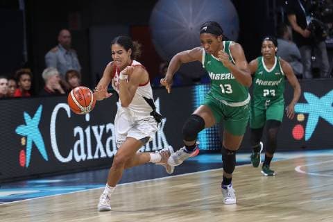 Basketball, Women's World Cup, Match for 7th place, Canada - Nigeria