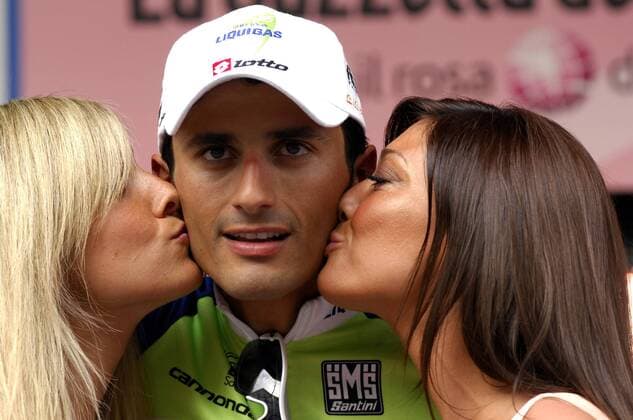 Cycling, Giro d Italia, Daniele Bennati wins the 3rd stage ahead of Erik Zabel