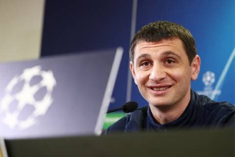 Football, CL, ZSKA Moscow Press Conference