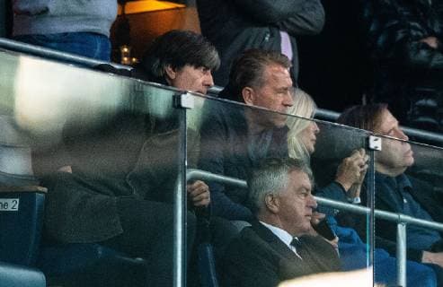 Football, CL, TSG 1899 Hoffenheim - Manchester City, Joachim Löw in the stands