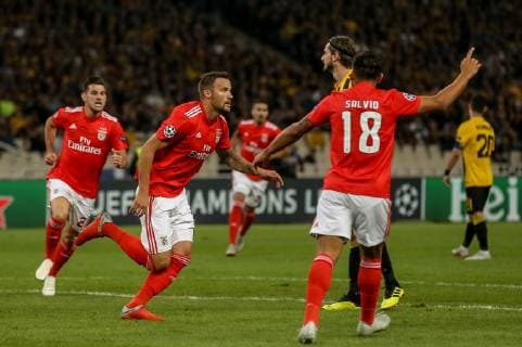 Football, CL, AEK Athens - Benfica Lisbon
