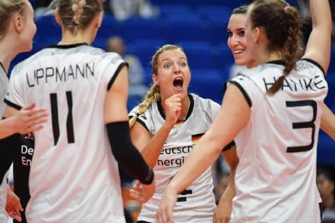 Volleyball, Women's World Cup, Mexico - Germany