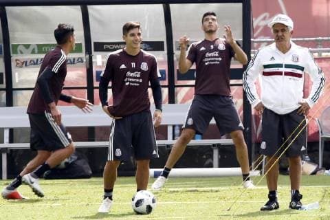 Football, National Team Mexico Training