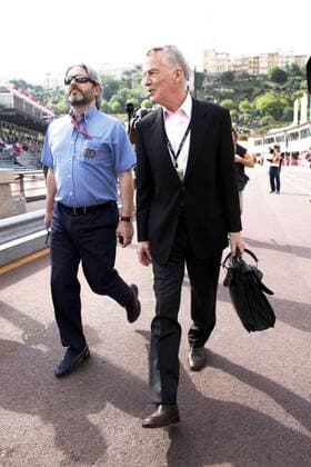 Motorsport, Formula 1, Monaco GP, FIA President Max Mosley in the media spotlight