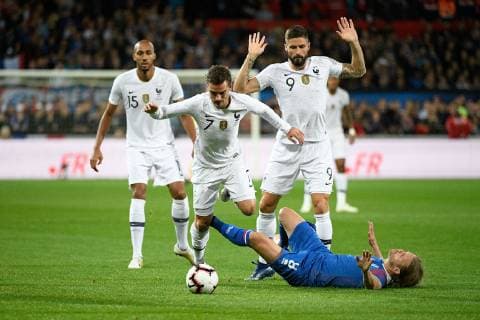 Football, International, France - Iceland