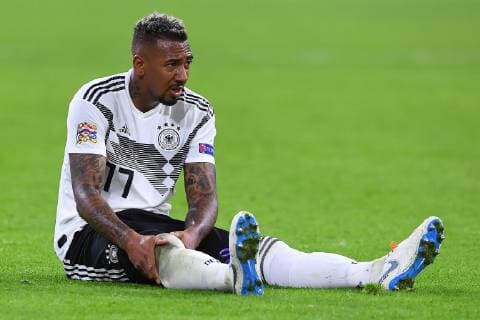 Football, Germany national team, Jerome Boateng departed due to muscular problems