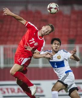 Football, U21 Euro Quali, Serbia - Armenia