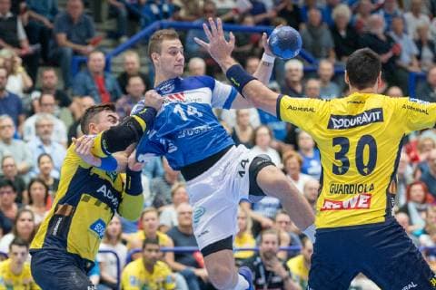 Handball, DHB Cup, Bergischer HC - Rhein-Neckar Löwen