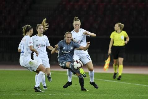 Football, Women CL, FC Zurich - Bayern Munich