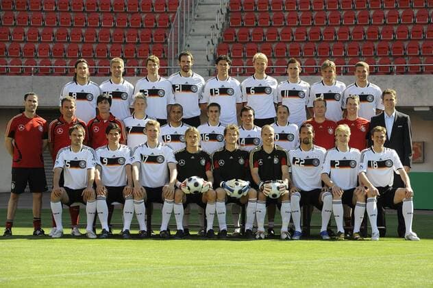 Football, German national team squad for EURO 2008