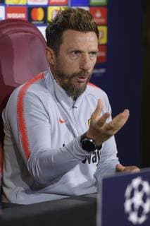 Football, CL, AS Rome Press Conference