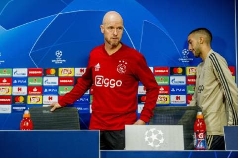 Football, CL, Ajax Amsterdam Press Conference