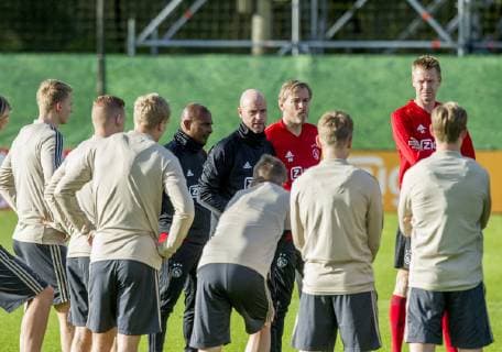 Football, CL, Ajax Amsterdam Training