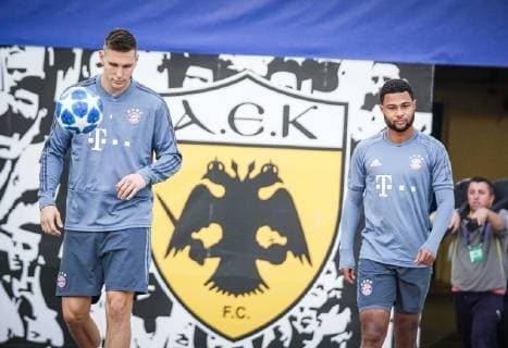 Football, CL, Bayern Munich Training