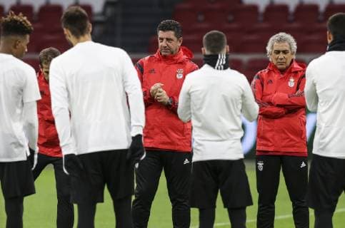 Football, CL, Benfica Lisbon Training