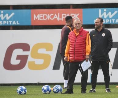 Football, CL, Galatasaray Istanbul Training
