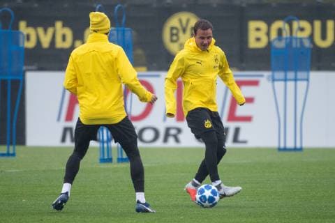 Football, CL, Borussia Dortmund Training