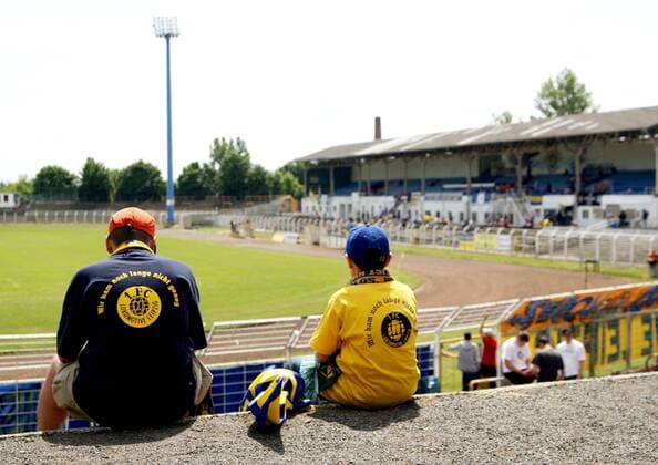 Football, stadium history 1st FC Lokomotive Leipzig