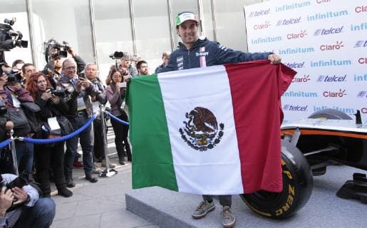 Formula 1, GP Mexico, Sergio Perez Press Event