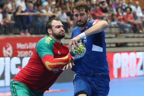 Handball, CL, European Championship Quali, Portugal - Romania
