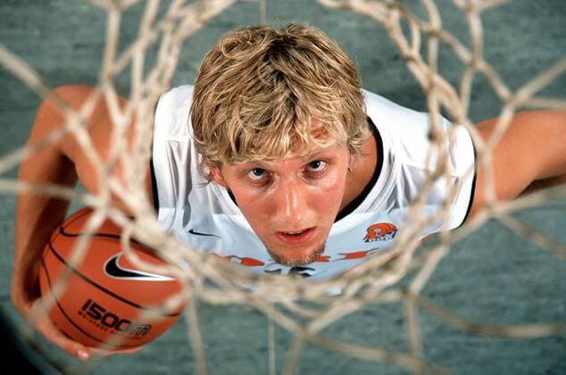 Basketball, Dirk Nowitzki in the German national team