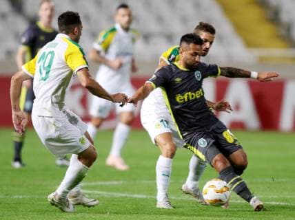 Football, EL, AEK Larnaka - Ludogrez Rasgrad