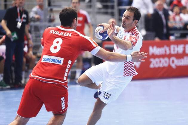 Handball, European Championship Qualification, Croatia - Switzerland