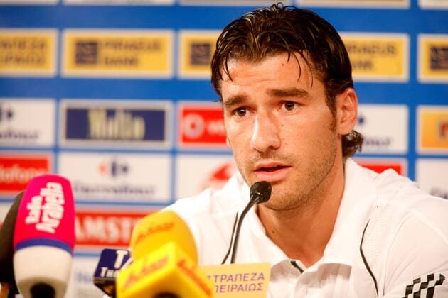 Football, EURO 2008, Press conference Greece