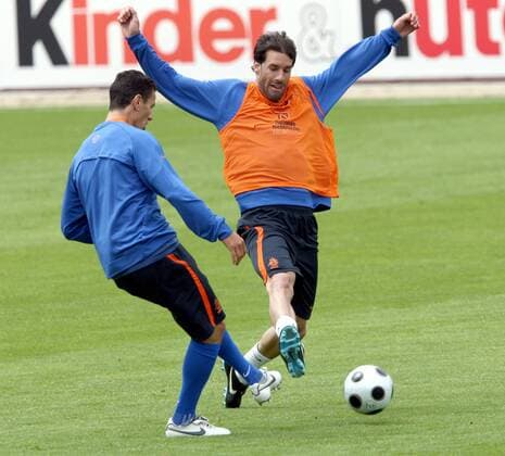 Football, EURO 2008, Training Netherlands