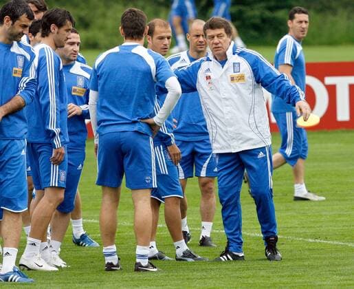 Football, EURO 2008, Training Greece