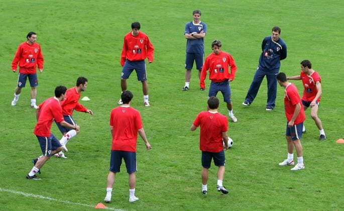 Football, EURO 2008, Training Croatia