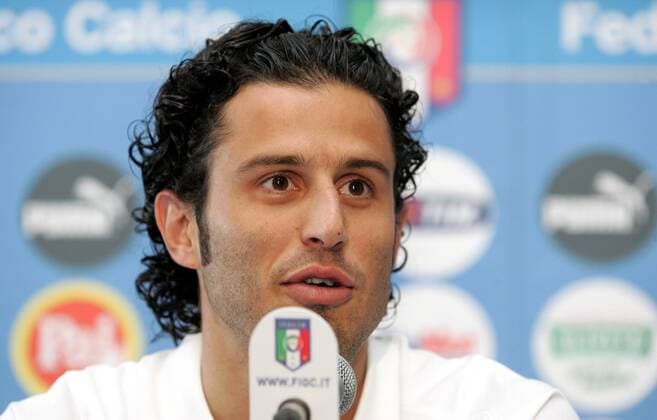 Football, EURO 2008, Press conference Italy