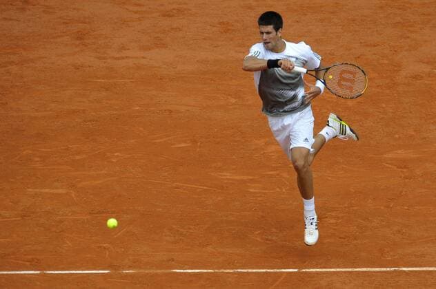 Tennis, French Open, Semifinals, Rafael Nadal defeats Novak Djokovic