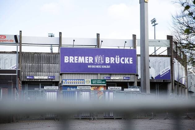 Football, stadium history VfL Osnabrück