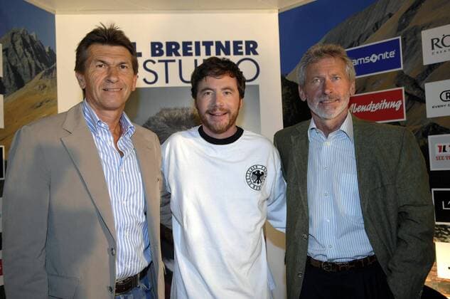 Football, EURO 2008, Paul Breitner's EM Studio at Karstadt in Munich