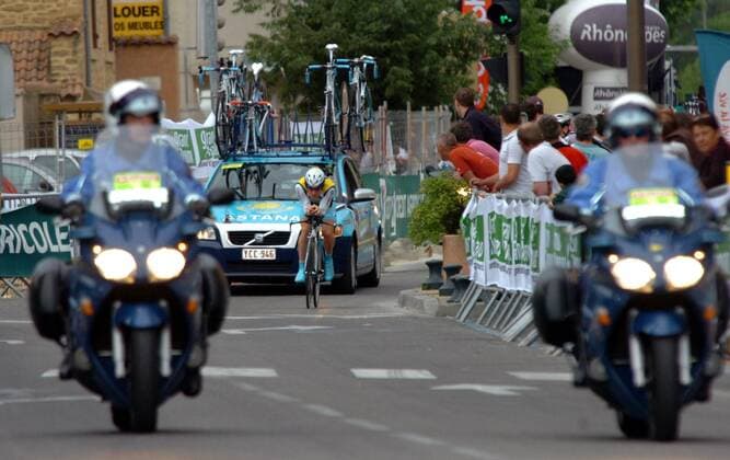Cycling, Dauphine Libere, Levi Leipheimer wins the prologue