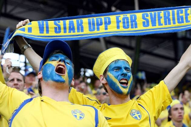 Football, EURO 2008, Greece - Sweden 0:2