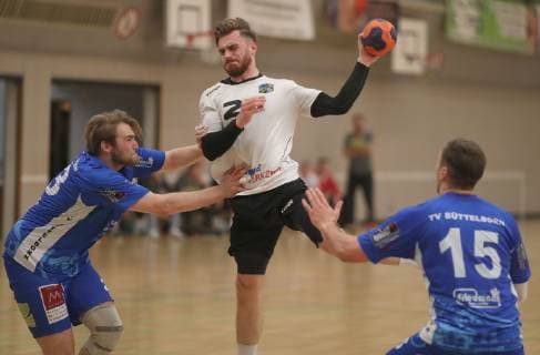 Handball, Oberliga, VfR Eintracht Wiesbaden - TV Büttelborn